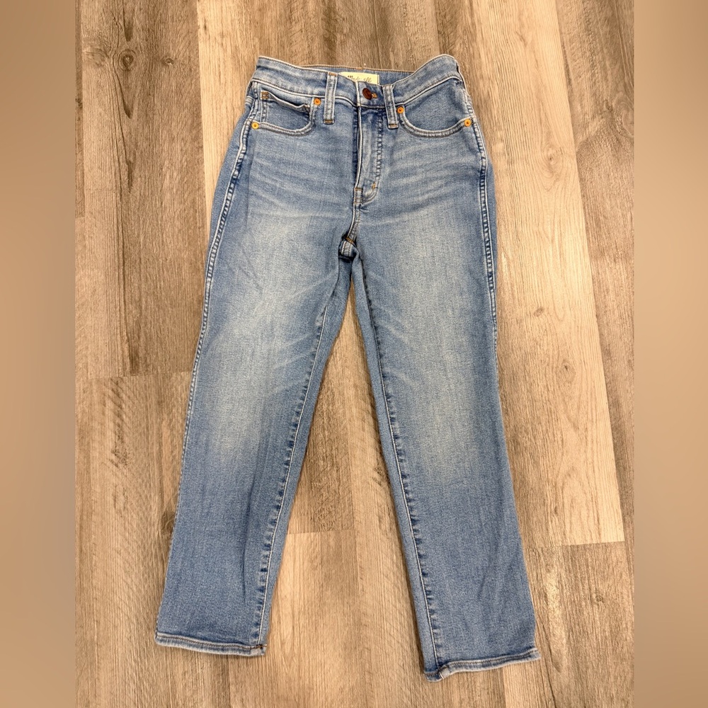 Madewell Light Blue Curvy Jeans